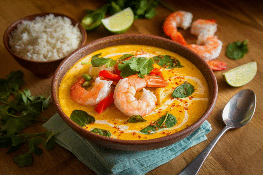 Shrimp Curry Bowls: Quick & Delicious Coconut Curry Recipe