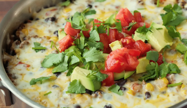 Mexican Beef and Rice Skillet – The One-Pan Dinner You’ll Want Every Week