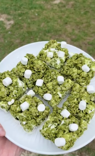 The Best Brown Butter Matcha Rice Krispies You’ll Ever Try