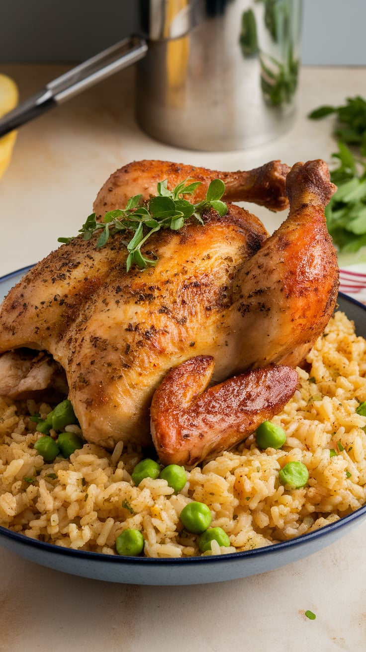 Mama’s Puerto Rican Chicken and Rice