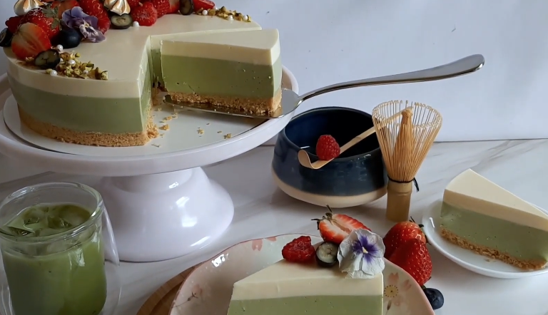 The Best Matcha Tofu Cheesecake You’ll Ever Try (Creamy, Healthy & Delicious!)