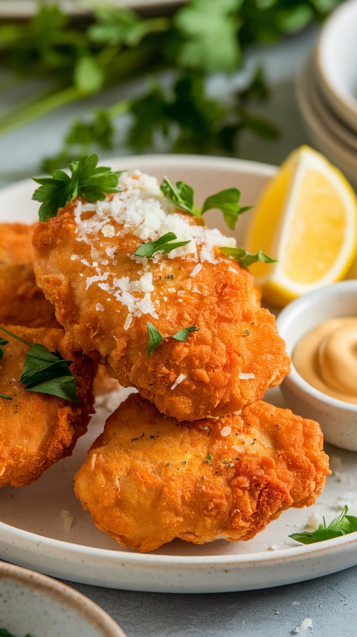 Crispy Baked Chicken Nuggets