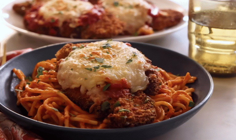 Chicken Parmesan Recipe – Crispy, Cheesy, and So Good!