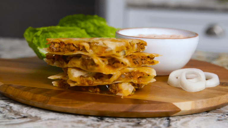 Cheeseburger Quesadilla: The Ultimate Mashup You’ll Fall in Love With