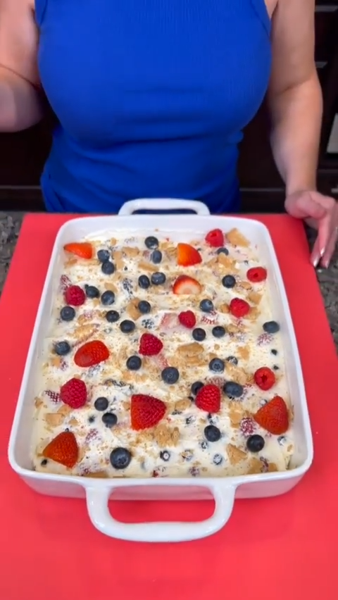 Berry Cheesecake Salad: The Only Dessert Salad You’ll Ever Crave