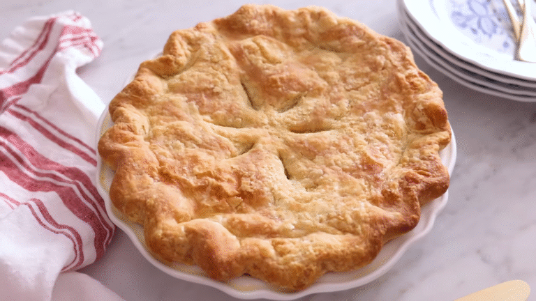 The Best Chicken Pot Pie Casserole with Biscuits You’ll Ever Make