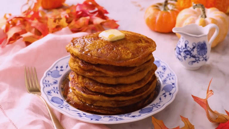 The Best Pumpkin Spice Pancakes You’ll Ever Make (Easy & Fluffy!)