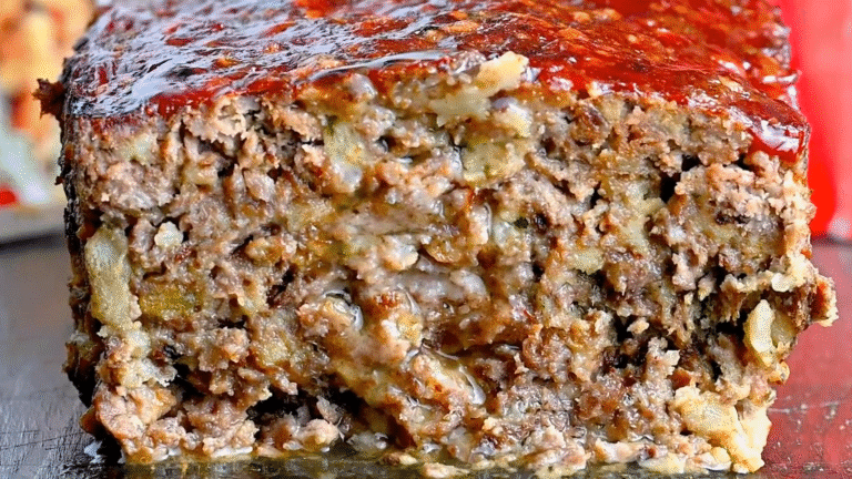 The Best Stovetop Stuffing Meatloaf You’ll Ever Try
