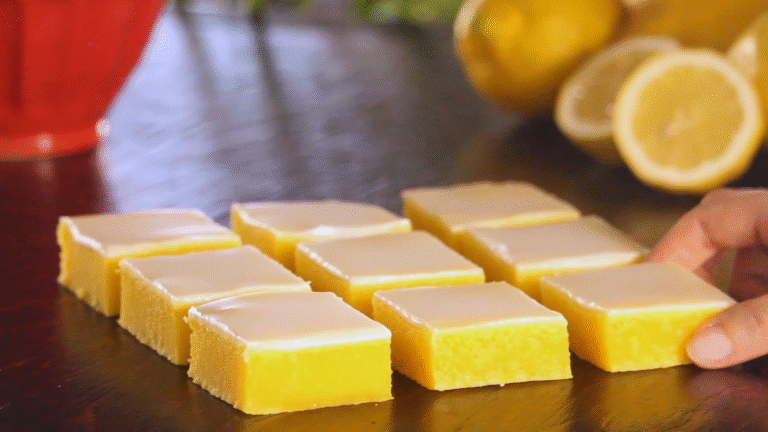 The Best Lemon Blondies You’ll Ever Make (Soft, Chewy & Bursting with Flavor!)