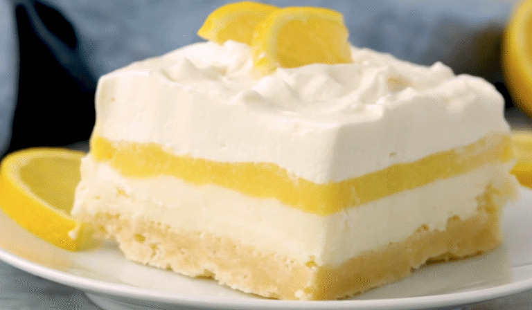 The Best Lemon Lush Dessert You’ll Ever Taste (Creamy, Dreamy & So Easy!)