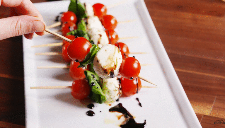 Caprese Skewers That Will Steal the Show at Any Party