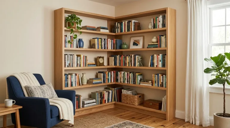 26 Corner Bookshelf Ideas That Will Transform Your Space!