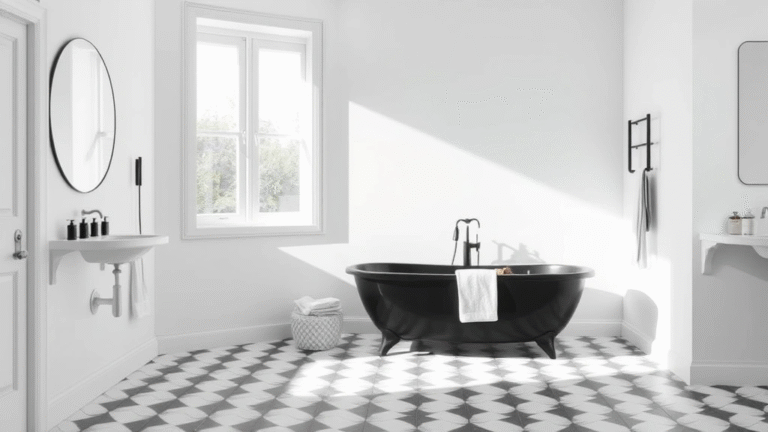 26 Stunning Black And White Bathroom Designs That Will Leave You Speechless!