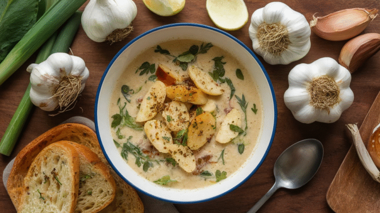 18 Garlic Soup Ideas