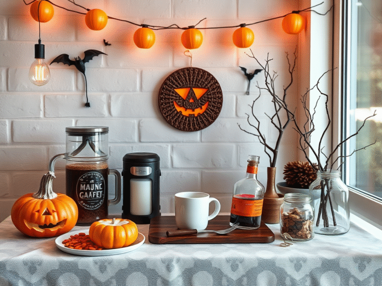 28 Halloween Coffee Bar Ideas