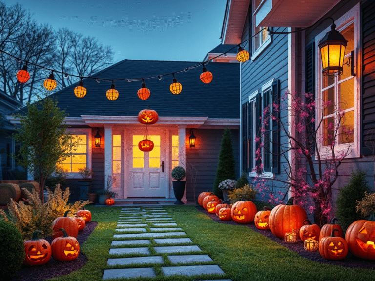 20 Outdoor Halloween Decorations Ideas