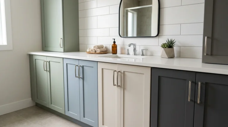 22 Best Paint Colors for Bathroom Cabinets That Will Transform Your Space!